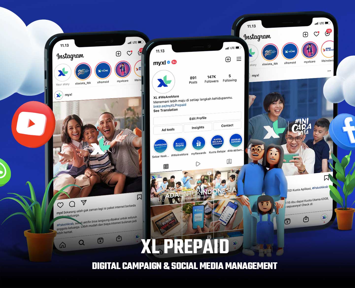 XL Prepaid Social